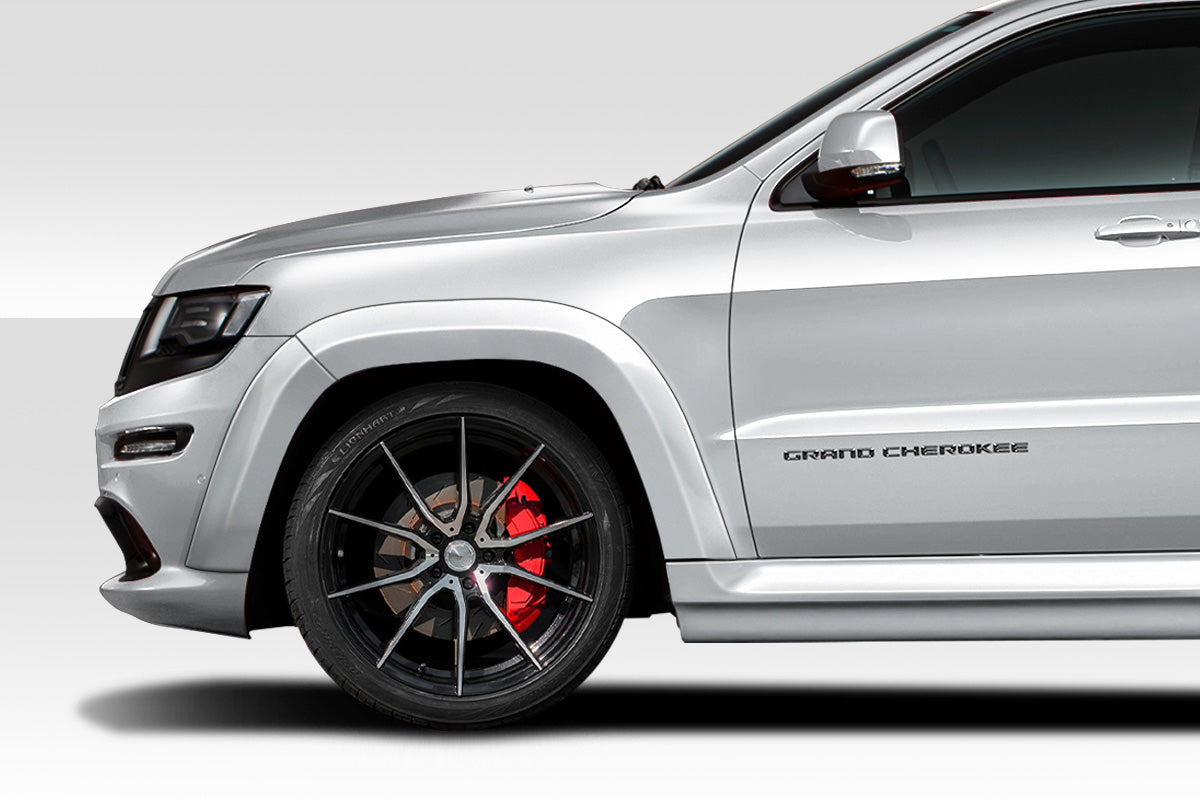 2011-2020 Jeep Grand Cherokee Duraflex Power Front Fender Flares - 4 Piece