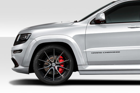 2011-2020 Jeep Grand Cherokee Duraflex Power Front Fender Flares - 4 Piece