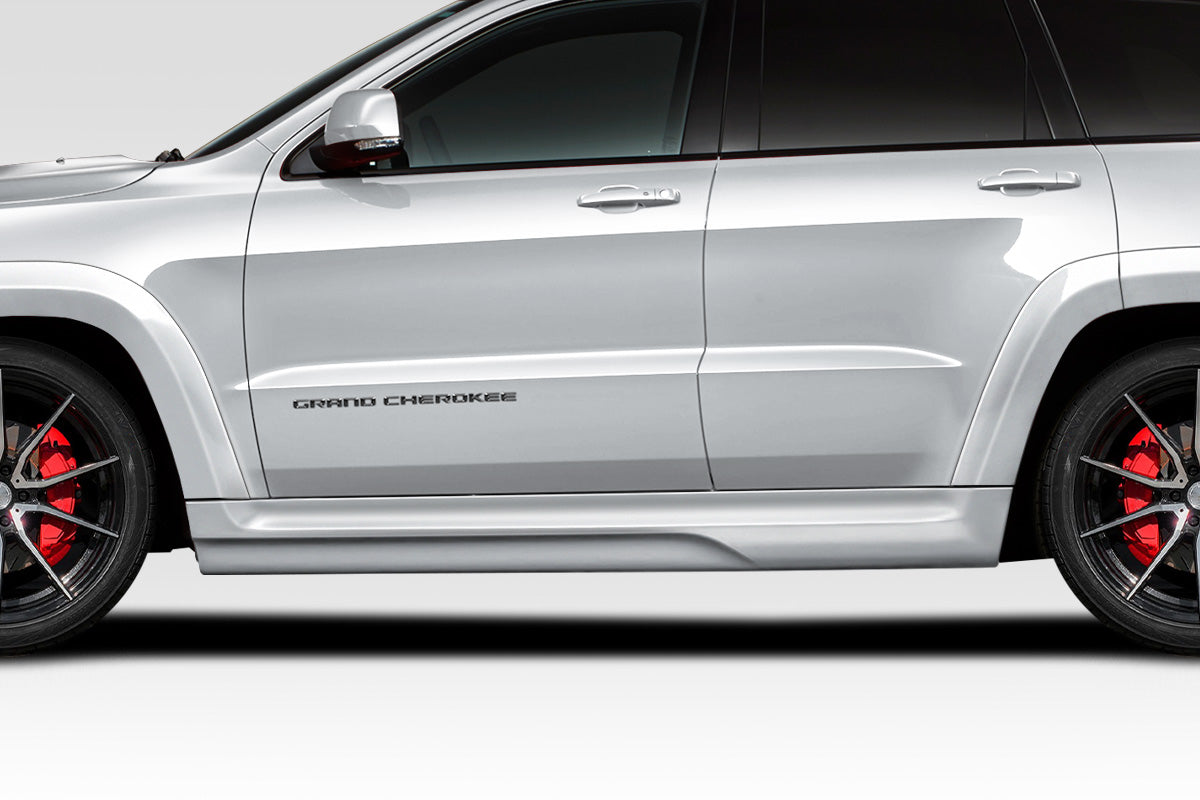 2011-2020 Jeep Grand Cherokee Duraflex Power Side Skirts - 2 Piece
