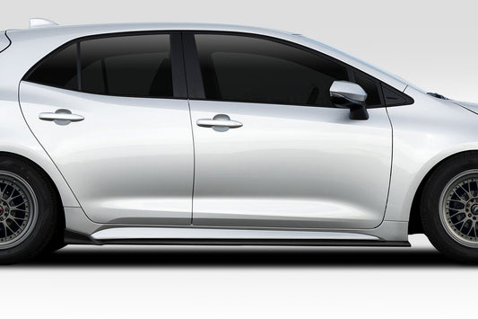 2019-2022 Toyota Corolla Hatchback Duraflex T Spec Side Skirt Splitters - 2 Piece