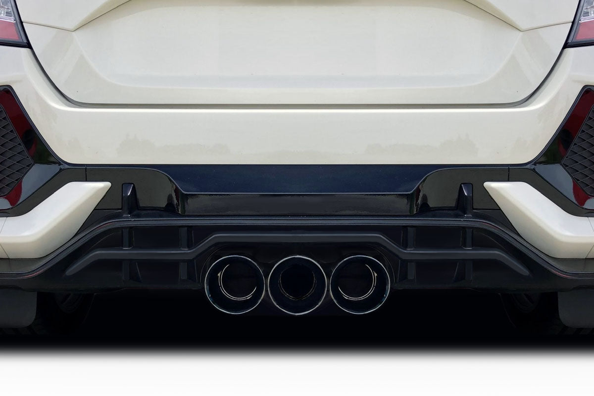2017-2020 Honda Civic TypeR Duraflex BZ Rear Bumper Add On - 1 Piece