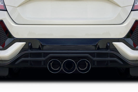 2017-2020 Honda Civic TypeR Duraflex BZ Rear Bumper Add On - 1 Piece