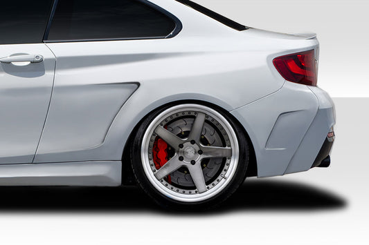 2014-2020 BMW 2 Series F22 F23 Duraflex MHR Wide Body Rear Fender Flares - 5 Piece ( M Sport Only )