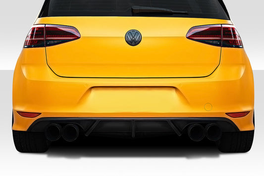 2015-2017 Volkswagen Golf R Duraflex RZ Rear Diffuser - 1 Piece