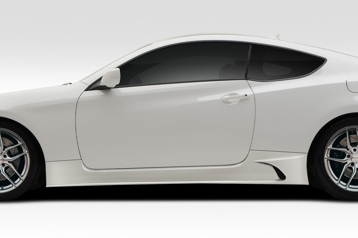2010-2016 Hyundai Genesis Duraflex Flux Side Skirt Rocker Panels - 2 Piece