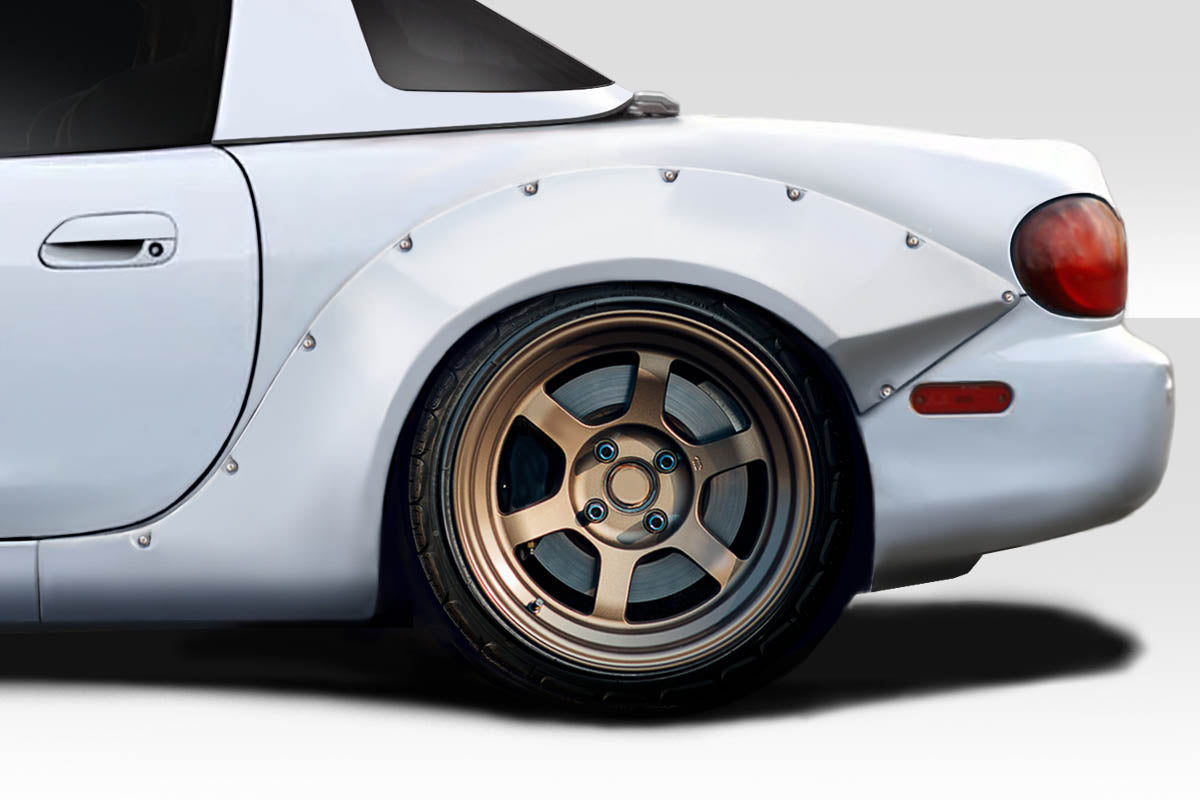 1999-2005 Mazda Miata Duraflex RBS Wide Body Rear Fender Flares - 2 Piece (+80 MM)