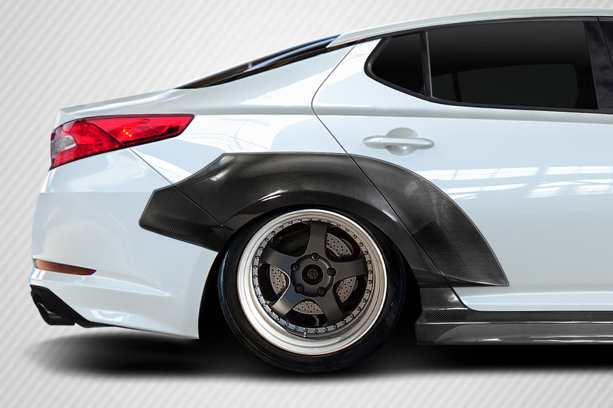 2011-2013 Kia Optima Carbon Creations CPR Body Kit - 13 Piece - Includes 116098 CPR Front Lip, 116247 CPR Side Skirts,, 116248 CPR Front Fender Flares, 116249 CPR Rear Fender Flares.