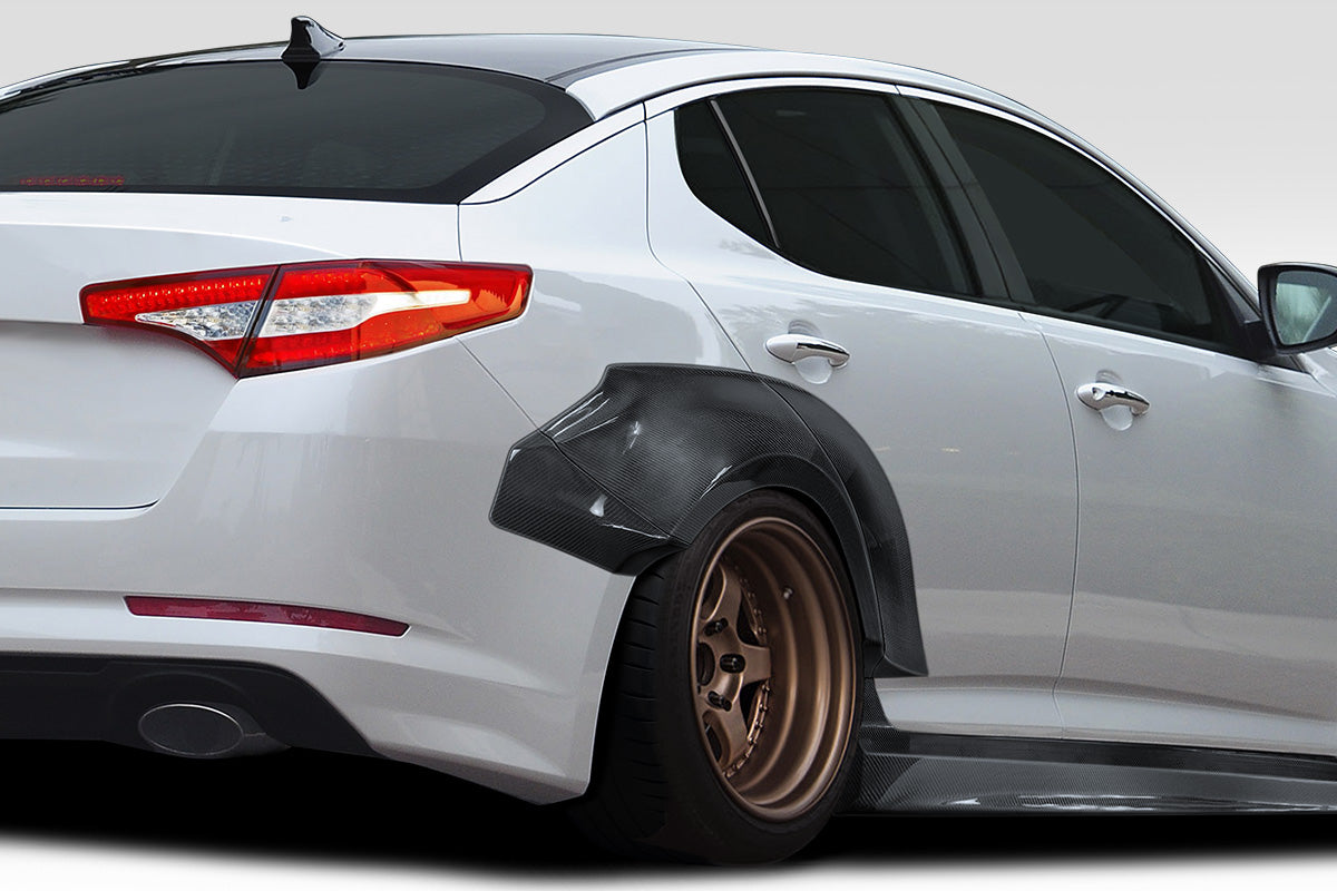 2011-2013 Kia Optima Carbon Creations CPR Body Kit - 13 Piece - Includes 116098 CPR Front Lip, 116247 CPR Side Skirts,, 116248 CPR Front Fender Flares, 116249 CPR Rear Fender Flares.