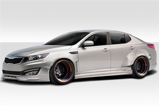 2011-2013 Kia Optima Duraflex CPR Body Kit - 13 Piece - Includes 116099 CPR Front Lip, 116103 CPR Side Skirts,, 116104 CPR Front Fender Flares, 116105 CPR Rear Fender Flares.