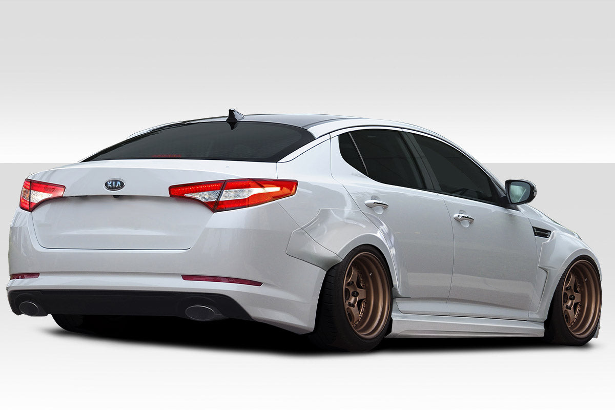 2011-2013 Kia Optima Duraflex CPR Body Kit - 13 Piece - Includes 116099 CPR Front Lip, 116103 CPR Side Skirts,, 116104 CPR Front Fender Flares, 116105 CPR Rear Fender Flares.