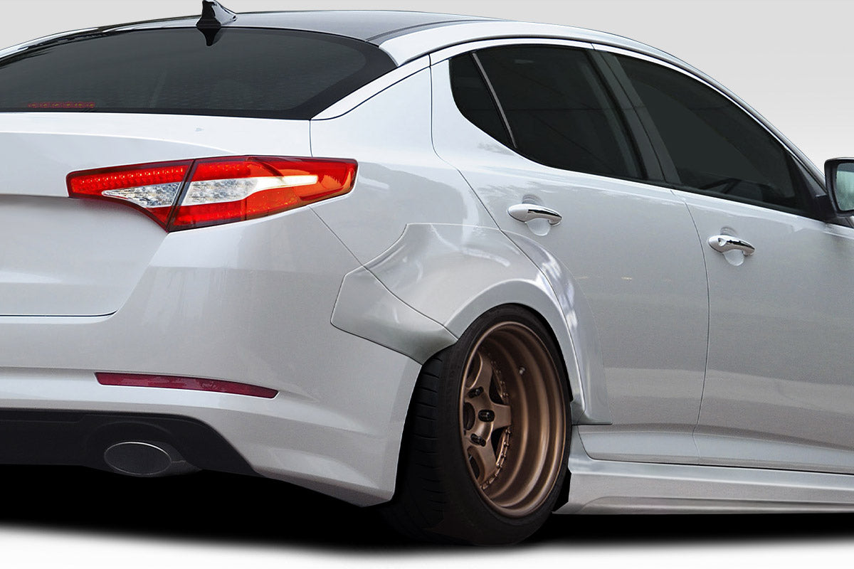 2011-2013 Kia Optima Duraflex CPR Body Kit - 13 Piece - Includes 116099 CPR Front Lip, 116103 CPR Side Skirts,, 116104 CPR Front Fender Flares, 116105 CPR Rear Fender Flares.