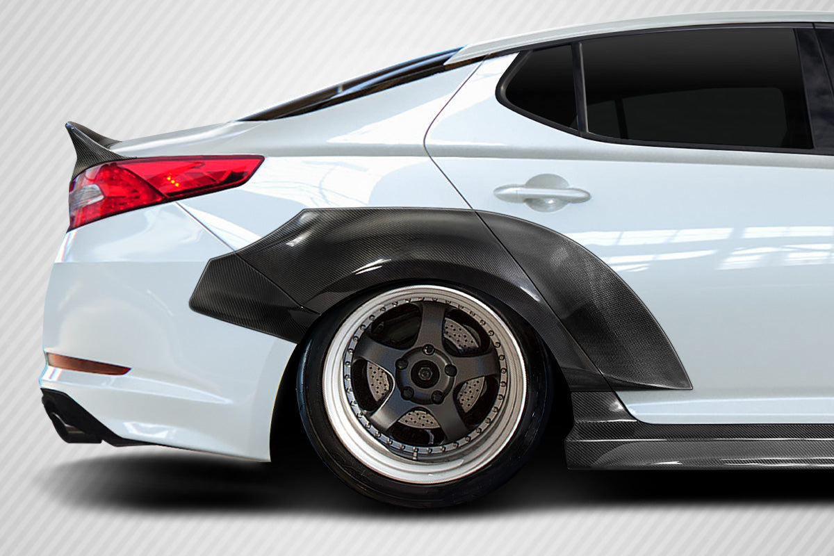 2011-2013 Kia Optima Carbon Creations CPR Body Kit - 14 Piece - Includes 116098 CPR Front Lip, 116247 CPR Side Skirts,, 116248 CPR Front Fender Flares, 116249 CPR Rear Fender Flares. 116246 CPR Rear Wing Spoiler