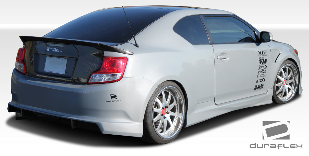 2011-2013 Scion tC Duraflex GT Concept Body Kit - 4 Piece - Includes GT Concept Front Bumper Cover (107647) GT Concept Side Skirts Rocker Panels (107648) GT Concept Rear Bumper Cover (107649)