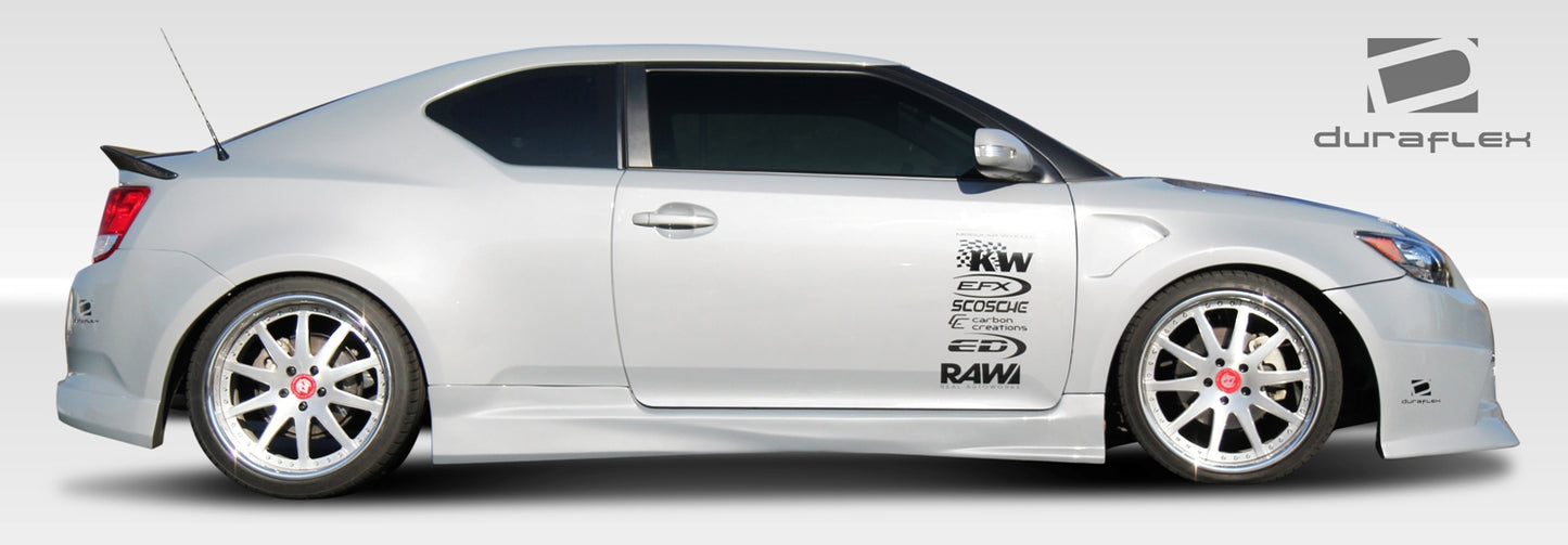 2011-2013 Scion tC Duraflex GT Concept Body Kit - 4 Piece - Includes GT Concept Front Bumper Cover (107647) GT Concept Side Skirts Rocker Panels (107648) GT Concept Rear Bumper Cover (107649)