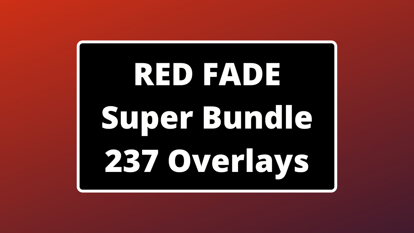 MEGA BUNDLE - 1,659 Overlays