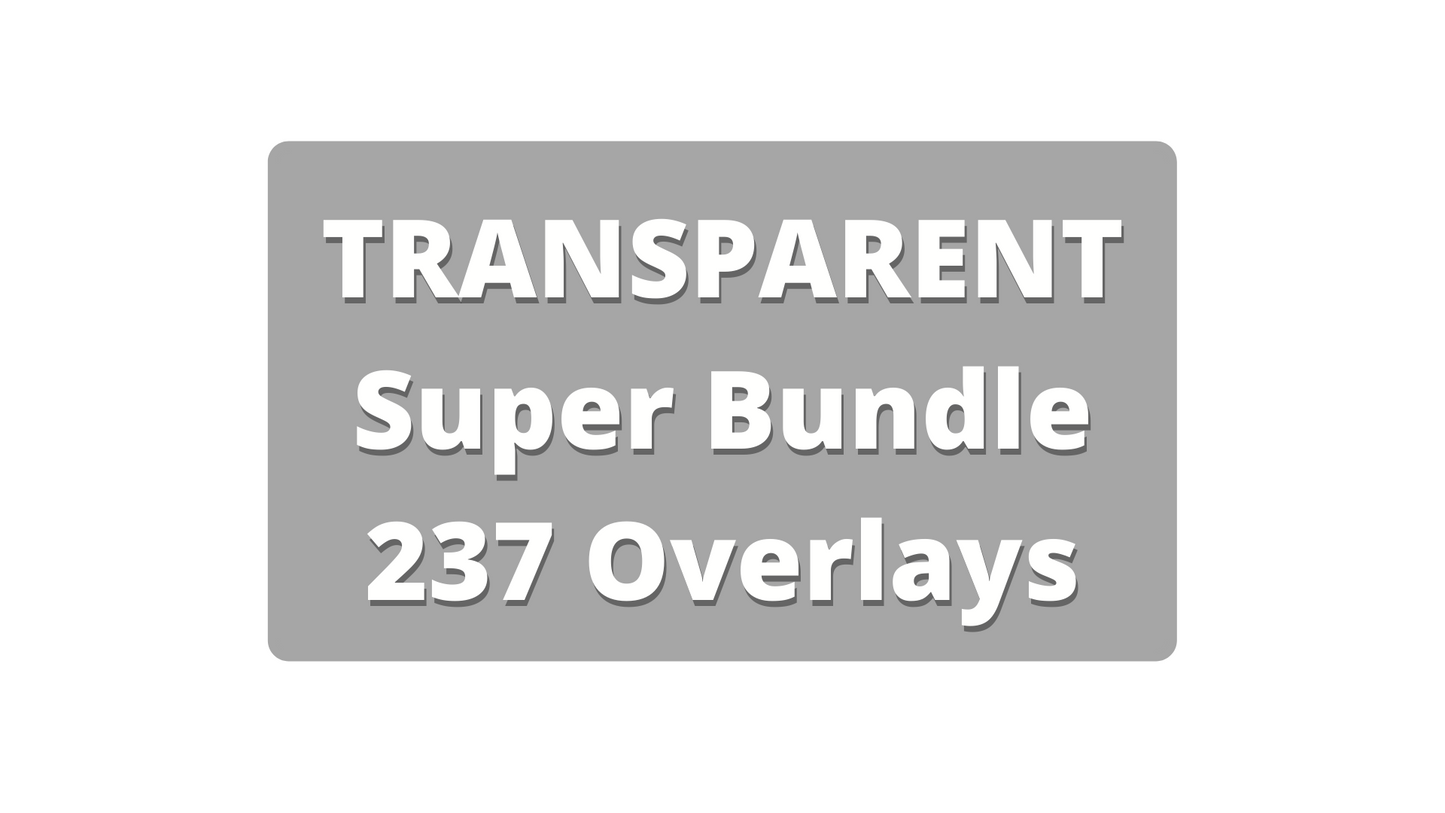 MEGA BUNDLE - 1,659 Overlays