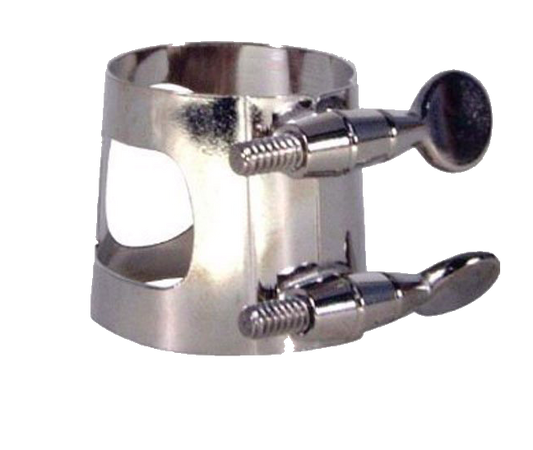 APM - Bb Tenor Saxophone Ligature - Nickel - 336N - Fornaszewski Music Store, Granite City IL 62040 - www.stanf.com