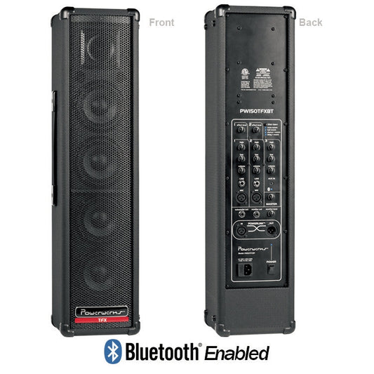 Powerwerks 150 Watt PA Tower with Bluetooth & Digital Effects