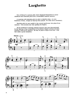 Mel Bay - Student Piano Classics: MOZART