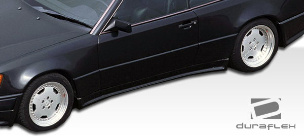 1986-1995 Mercedes E Class W124 2DR Duraflex AMG Look Side Skirts Rocker Panels - 2 Piece