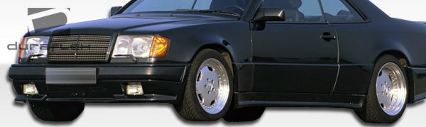 1986-1995 Mercedes E Class W124 2DR Duraflex AMG Style Body Kit - 4 Piece - Includes AMG Style Front Bumper Cover (105060) AMG Style Rear Bumper Cover (105063) AMG Style Side Skirts Rocker Panels (105062)