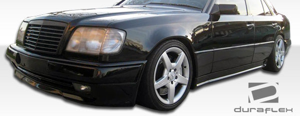 1986-1995 Mercedes E Class W124 Duraflex AMG Style Body Kit - 4 Piece - Includes AMG Style Front Bumper Cover (105060) AMG Style Rear Bumper Cover (105063) AMG Style Side Skirts Rocker Panels (105061)