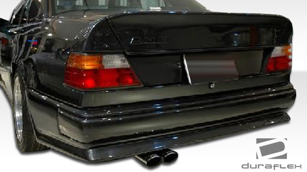 1986-1995 Mercedes E Class W124 Duraflex AMG Style Body Kit - 4 Piece - Includes AMG Style Front Bumper Cover (105060) AMG Style Rear Bumper Cover (105063) AMG Style Side Skirts Rocker Panels (105061)