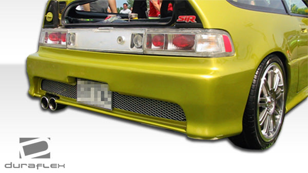 1988-1991 Honda CR-X Duraflex Type M Body Kit - 4 Piece - Includes Type M Front Bumper Cover (100815) Type M Rear Bumper Cover (100817) Type M Side Skirts Rocker Panels (100818)