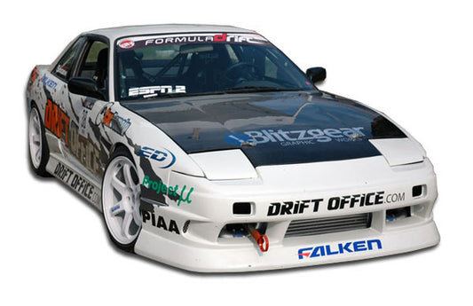 1989-1994 Nissan 240SX S13 2DR Duraflex B-Sport Body Kit - 4 Piece - Includes B-Sport Front Bumper Cover (103540) GP-1 Rear Bumper Cover (100850) B-Sport Side Skirts Rocker Panels (103541)