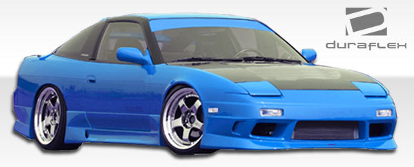 1989-1994 Nissan 240SX S13 2DR Duraflex GP-1 Body Kit - 4 Piece - Includes GP-1 Front Bumper Cover (100862) GP-1 Rear Bumper Cover (100850) GP-1 Side Skirts Rocker Panels (100861)