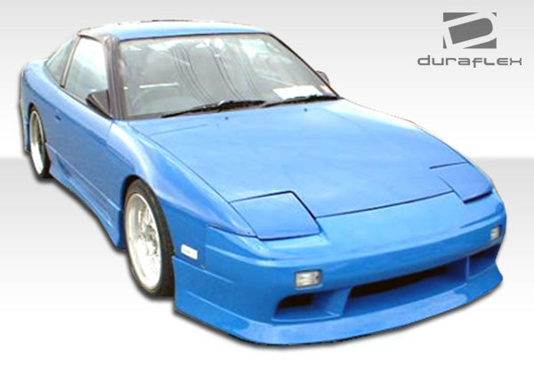 1989-1994 Nissan 240SX S13 HB Duraflex V-Speed Body Kit - 4 Piece - Includes V-Speed Front Bumper Cover (100886) V-Speed Rear Bumper Cover (100865) V-Speed Side Skirts Rocker Panels (100887)