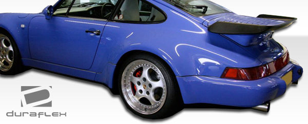 1989-1994 Porsche 964 Duraflex Turbo Look Side Skirts Rocker Panels - 2 Piece