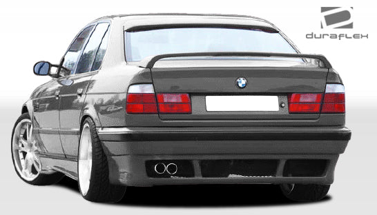 1989-1995 BMW 5 Series E34 Duraflex SR-S Body Kit - 4 Piece - Includes SR-S Front Bumper Cover (106872) M Power Side Skirts Rocker Panels (103527) SR-S Rear Lip Under Spoiler Air Dam (106873)