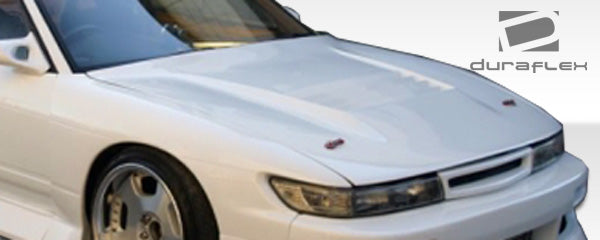 1989-1994 Nissan Silvia S13 Duraflex D-1 Hood - 1 Piece