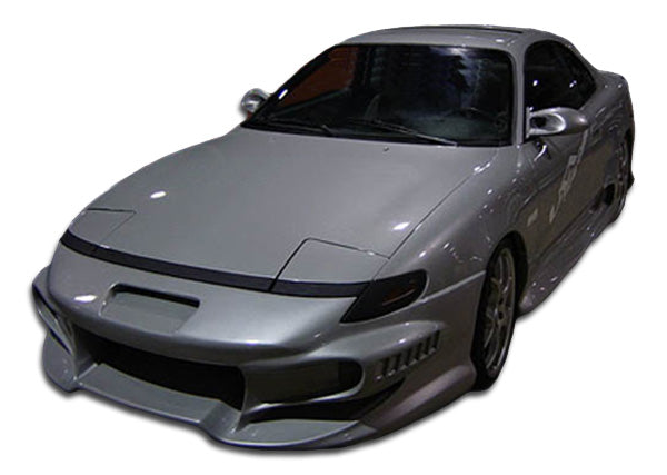 1990-1993 Toyota Celica 2DR Duraflex Vader 2 Body Kit - 4 Piece - Includes Vader 2 Front Bumper Cover (100991) Vader 2 Rear Bumper Cover (100987) Vader 2 Side Skirts Rocker Panels (100988)