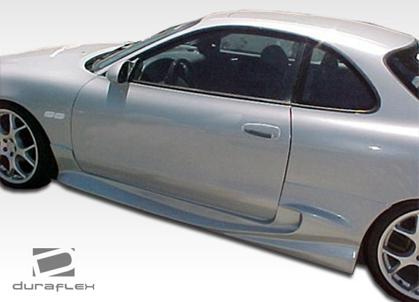 1990-1993 Toyota Celica 2DR Duraflex Blits Body Kit - 4 Piece - Includes Blits Front Bumper Cover (103424) Vader 2 Side Skirts Rocker Panels (100988) Vader 2 Rear Bumper Cover(100987)