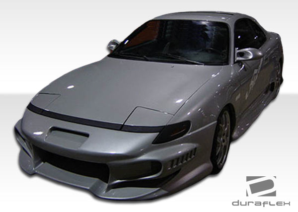 1990-1993 Toyota Celica 2DR Duraflex Vader 2 Body Kit - 4 Piece - Includes Vader 2 Front Bumper Cover (100991) Vader 2 Rear Bumper Cover (100987) Vader 2 Side Skirts Rocker Panels (100988)