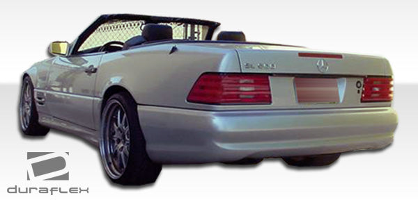 1990-2002 Mercedes SL Class R129 Duraflex AMG Style Body Kit - 5 Piece - Includes AMG Style Front Bumper Cover (103088) AMG Style Side Skirts Rocker Panels (103089) AMG Style Rear Bumper Cover (103090) AMG Style Rear Wing Trunk Lid Spoiler (105072)