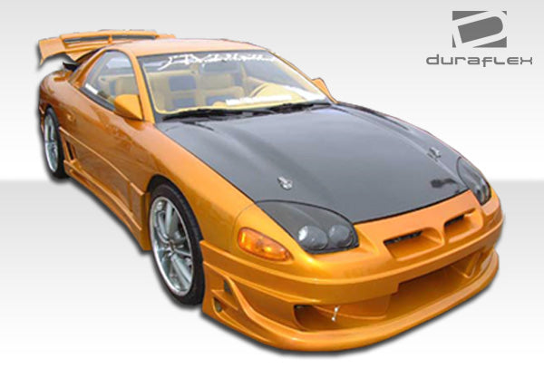 1991-1993 Mitsubishi 3000GT Duraflex Bomber Body Kit - 4 Piece - Includes Bomber Front Bumper Cover (101016) Bomber Rear Bumper Cover (101017) Bomber Side Skirts Rocker Panels (101018)