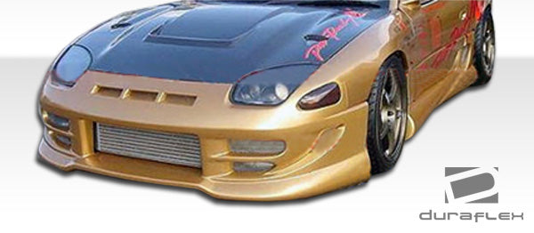 1994-1998 Mitsubishi 3000GT Duraflex Fighter Body Kit - 4 Piece - Includes Fighter Front Bumper Cover (102335) Fighter Rear Bumper Cover (102337) Fighter Side Skirts Rocker Panels (102336)