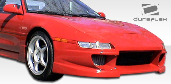 1991-1995 Toyota MR2 Duraflex Type B Body Kit - 5 Piece - Includes Type B Front Bumper Cover (101034) Type B Rear Add On Bumper Spat Extensions (101035) Type B Side Skirts Rocker Panels (101036)