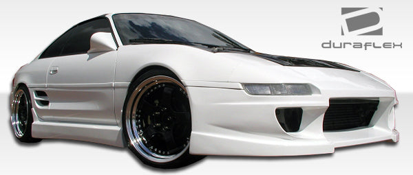 1991-1995 Toyota MR2 Duraflex Type B Body Kit - 5 Piece - Includes Type B Front Bumper Cover (101034) Type B Rear Add On Bumper Spat Extensions (101035) Type B Side Skirts Rocker Panels (101036)