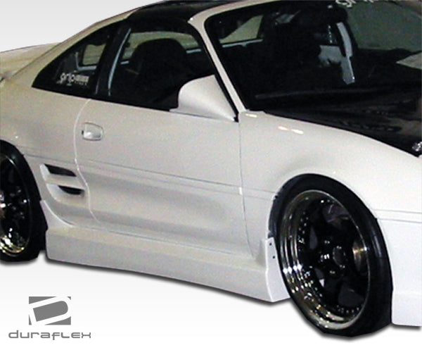 1991-1995 Toyota MR2 Duraflex Type B Body Kit - 5 Piece - Includes Type B Front Bumper Cover (101034) Type B Rear Add On Bumper Spat Extensions (101035) Type B Side Skirts Rocker Panels (101036)