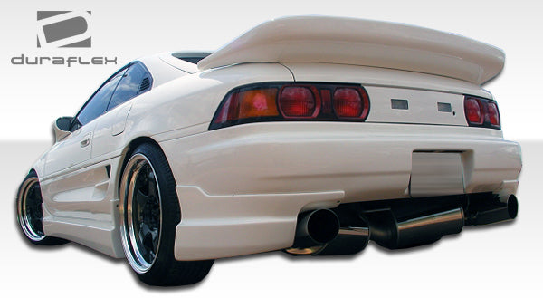1991-1995 Toyota MR2 Duraflex Type B Body Kit - 5 Piece - Includes Type B Front Bumper Cover (101034) Type B Rear Add On Bumper Spat Extensions (101035) Type B Side Skirts Rocker Panels (101036)
