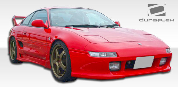 1991-1995 Toyota MR2 Duraflex Type T Body Kit - 4 Piece - Includes Type T Front Bumper Cover (101044) Type T Rear Bumper Cover (101045) Type T Side Skirts Rocker Panels (101046)