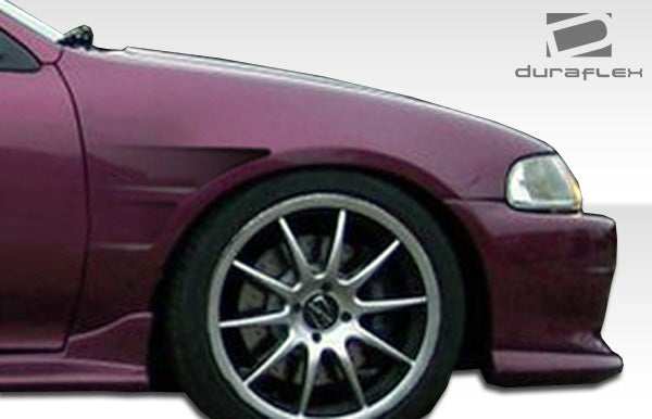 1992-1995 Honda Civic 4DR Duraflex GT Concept Fenders - 2 Piece