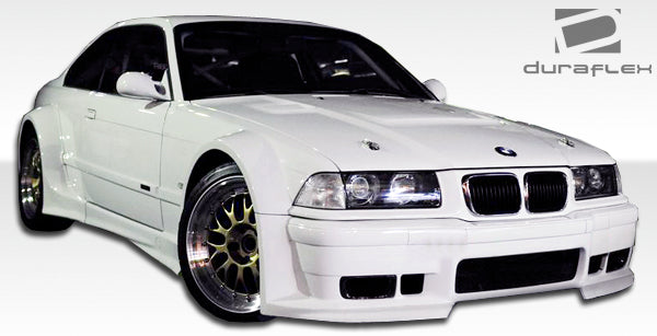 1992-1998 BMW 3 Series M3 E36 2DR Duraflex GT500 Wide Body Front Bumper Cover - 1 Piece