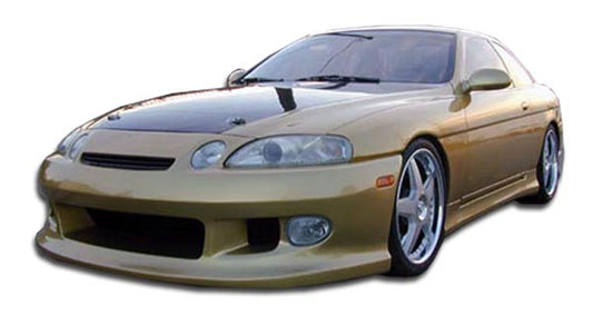 1992-2000 Lexus SC Series SC300 SC400 Duraflex J-Magic Body Kit - 4 Piece - Includes J-Magic Front Bumper Cover (101180) J-Magic Rear Lip Under Spoiler Air Dam (101181) J-Magic Side Skirts Rocker Panels (101182)