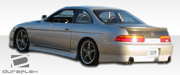 1992-2000 Lexus SC Series SC300 SC400 Duraflex V-Speed Body Kit - 4 Piece - Includes V-Speed Front Bumper Cover (101183) V-Speed Rear Lip Under Spoiler Air Dam (101184) V-Speed Side Skirts Rocker Panels (101185)