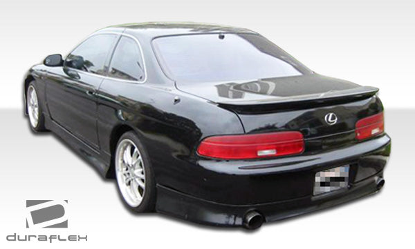 1992-2000 Lexus SC Series SC300 SC400 Duraflex V-Speed Body Kit - 4 Piece - Includes V-Speed Front Bumper Cover (101183) V-Speed Rear Lip Under Spoiler Air Dam (101184) V-Speed Side Skirts Rocker Panels (101185)
